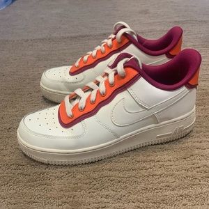“double layer” unique color-way air force 1s